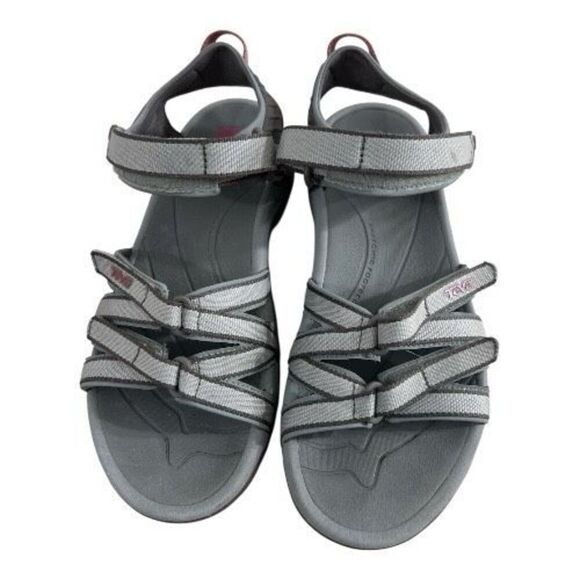 Teva Tirra Women Beige Hiking Sandals Size 7 Open Toe Ankle Strap Adjustable - Picture 3 of 11